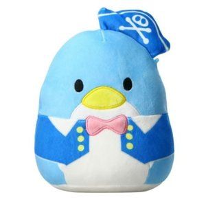 NEW! Sanrio® Squishmallows™ Tuxedo Sam® Squishmallow Official Kellytoy - 6.5"
